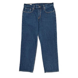 Levis Striped Jeans - 34W 30L Blue Denim