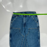 Carhartt Double Knee Carpenter Pants - 31W 32L Blue Denim