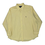 Vintage Yarmouth Ralph Lauren Shirt - XL Yellow Cotton