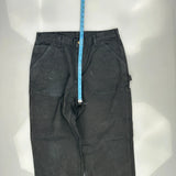 Carhartt Carpenter Trousers - 34W 34L Black Cotton