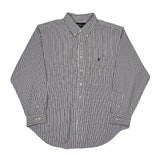 Ralph Lauren Striped Shirt - 2XL White Cotton