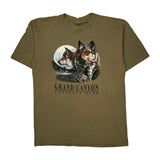 Grand Canyon National Park Unbranded Single Stitch T-Shirt - Large Brown Cotton