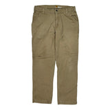 Carhartt Carpenter Pants - 36W 32L Khaki Cotton