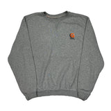 Carhartt Sweatshirt - Large Gray Cotton