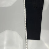 Wrangler Cargo Trousers - 33W 29L Black Cotton