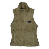 Patagonia Fleece Vest - XS Beige Polyester