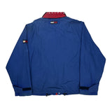 Tommy Hilfiger Spellout Windbreaker - Small Red Nylon