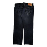Levis Jeans - 35W 30L Black Cotton