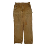 Carhartt Carpenter Pants - 31W 32L Brown Cotton