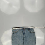 Made In USA Levis 550 Jeans - 33W 30L Light Wash Cotton