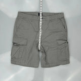 Levis Cargo Shorts - 38W 10L Grey Cotton