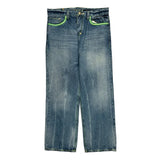 Coogi Graphic Jeans - 38W 33L Blue Denim