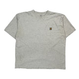 Carhartt T-Shirt - 2XL Grey Cotton