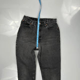 512 Levis Slim Fit Jeans - 28W UK 8 Grey Cotton