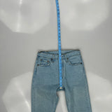 501 Levis Skinny Jeans - 26W US 2 Light Wash Cotton