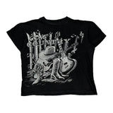 Gone Country Unbranded Single Stitch T-Shirt - XL Black Cotton