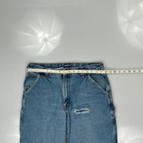 Carhartt Carpenter Jeans - 34W 32L Blue Cotton