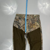 Wrangler Camo Cargo Trousers - 36W 34L Green Cotton