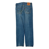 501 Levis Jeans - 32W 31L Blue Cotton
