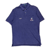 Polo By Ralph Lauren Polo Shirt - Large Purple Cotton