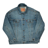 Levis Denim Jacket - Small Blue Denim