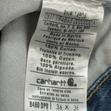 Carhartt Jeans - 36W 36L Blue Cotton
