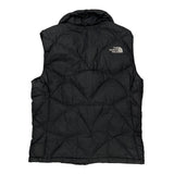 550 Fill The North Face Puffer Vest - Small Black Down