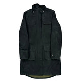 Barbour Wax Coat - Small Black Cotton