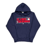 St. Louis Cardinals Majestic Mlb Hoodie - Medium Navy Cotton Blend