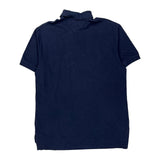 Tommy Hilfiger Polo Shirt - Large Navy Cotton