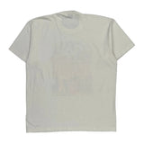 Single Stitch Rose Bowl Fruit Of The Loom Graphic T-Shirt - XL White Cotton Blend