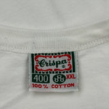 Crispa T-Shirt - 2XL White Cotton