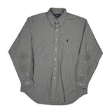 Ralph Lauren Shirt - Large Grey Cotton