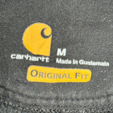 Carhartt Hoodie - Medium Black Cotton