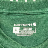 Hunter Quinn Homes Carhartt T-Shirt - XL Green Cotton