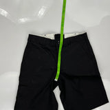 Red Kap Shorts - 32W 11L Black Polyester Blend