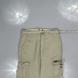 Levis Cargo Trousers - 32W 30L Beige Cotton