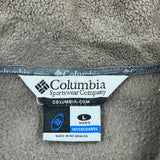 Columbia Fleece Jacket - Large Brown Polyester