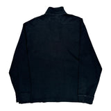 Polo By Ralph Lauren 1/4 Zip - XL Black Cotton