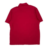 Lacoste Polo Shirt - 2XL Red Cotton