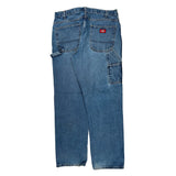 Dickies Carpenter Jeans - 34W 34L Blue Cotton