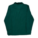 Timberland 1/4 Zip - Large Green Cotton