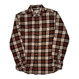 Carhartt Checked Flannel Shirt - Medium Black Cotton