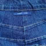 Mbc Ws Denim Skirt - 29W UK 10 Blue Cotton