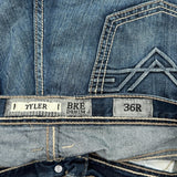 Bke Jeans - 36W 32L Dark Wash Denim