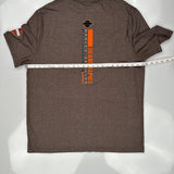 Grand Rapids Harley Davidson Graphic T-Shirt - XL Orange Cotton