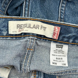 Levis Jeans - 36W 30L Blue Cotton