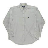 Blake Ralph Lauren Shirt - Large White Cotton