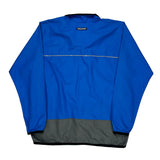 Nike Windbreaker - Large Gray Polyester