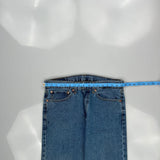 505 Levis Jeans - 33W 32L Blue Denim